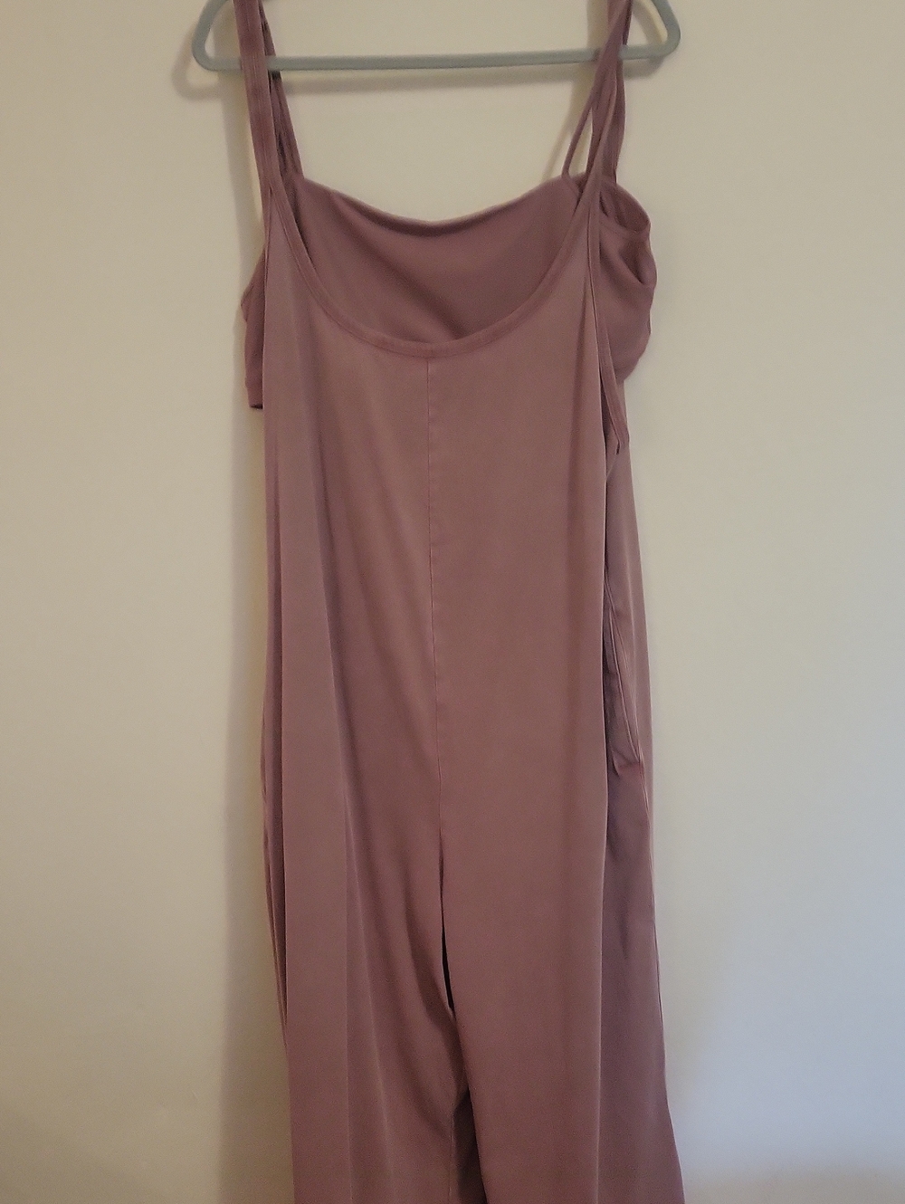 Women's Mauve Sleep Romper - Lightweight Spaghetti Strap Sleepwear